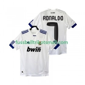 Fußballtrikots Real Madrid Cristiano Ronaldo 7 2010 2011 Retro Kurzarm Heimtrikotsatz kaufen